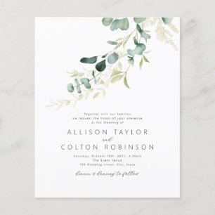 Orçamento russo de sábio verde tudo em um casament