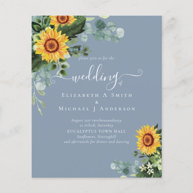 Orçamento Russo Girassóis Eucalyptus Deixa Casamen (Frente)