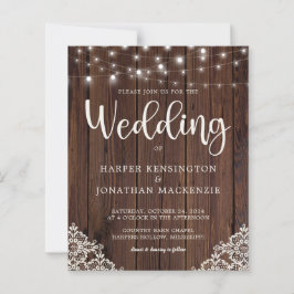 Orçamento Rustic Wood Lights Casamento Código QR