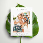 Orçamento Seja Meu Script De Proposta De Foto Da B<br><div class="desc">Economize dinheiro em papelaria de casamento que tenha uma opção para envelopes. Peça ao seu amigo ou membro da sua família para se tornar parte do seu dia especial de uma forma legal e memorável com o seu cartão de caligrafia Be My Bridesmaid Photo Proposal.</div>