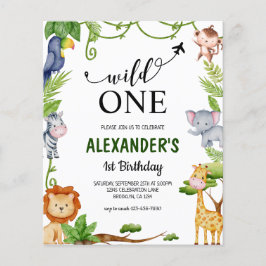 Orçamento Selvagem Selvagem Safari Aniversário