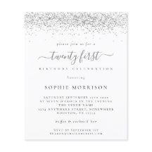 Orçamento Silver Glitter 20 Convidados