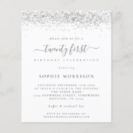 Orçamento Silver Glitter 20 Convidados
