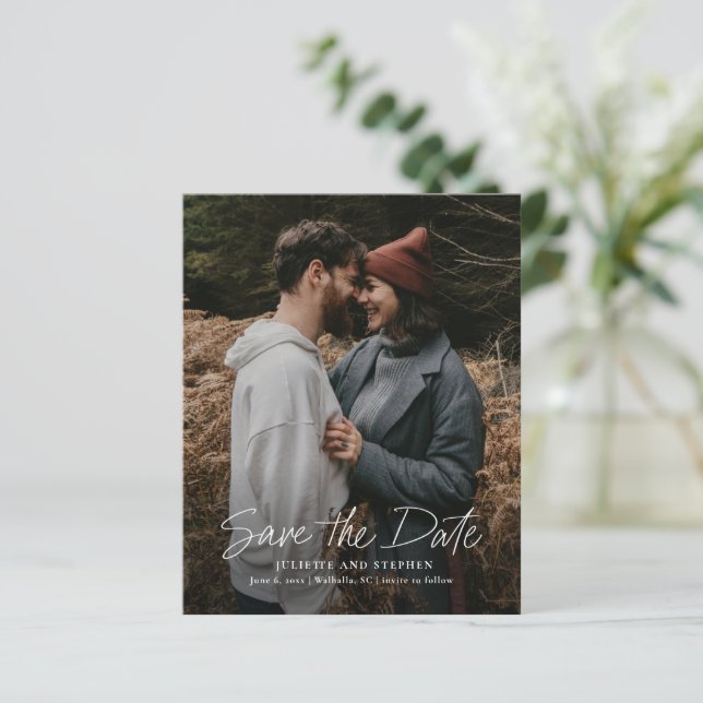 Orçamento Simples Rascunho Casamento Foto Salvar D (Em pé/Frente)