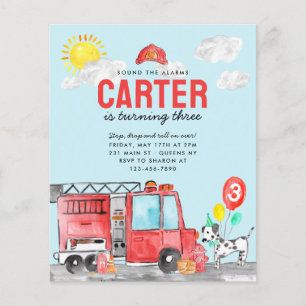 Orçamento Som o Aniversário do Caminhão de Fogo do