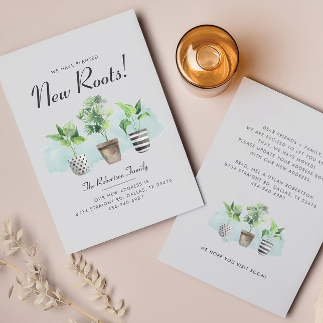 Orçamento Temos Boho Chic Plantas Movendo Anúncio (Criador carregado)