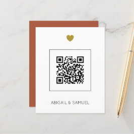 Orçamento Terracotta Código QR Tudo em Um Casament