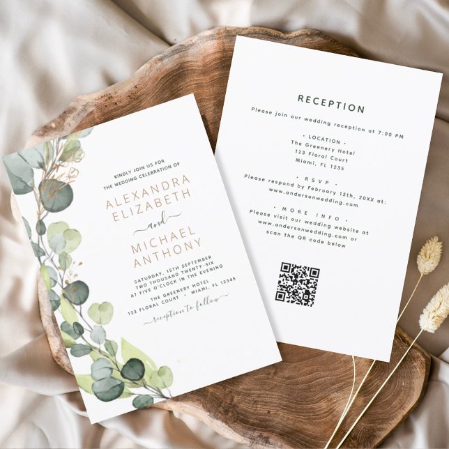 Orçamento Tudo em Um Casamento de Código QR Eucaly (Criador carregado)