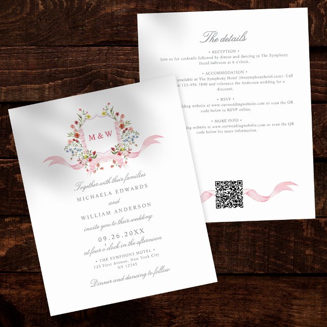 Orçamento Tudo Em Um Casamento De Crest De Regênci (Criador carregado)