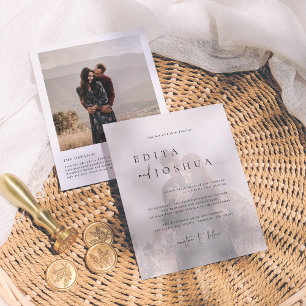 Orçamento Tudo em um Código QR Elegante 2 Casament