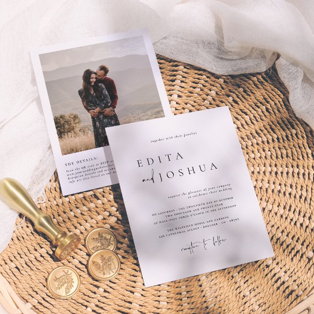 Orçamento Tudo em Um Código QR Um Casamento Fotogr (Criador carregado)