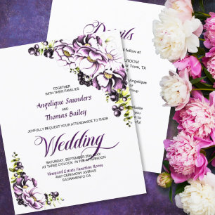 Orçamento Tudo Em Um Convite De Casamento Floral R