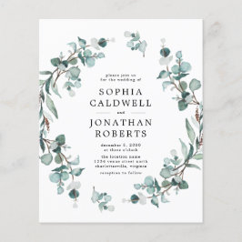 Orçamento Tudo em Um Convite para Casamento Eucaly