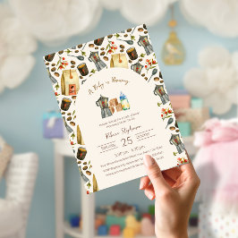 Orçamento Um Bebê está criando Chá de fraldas de c