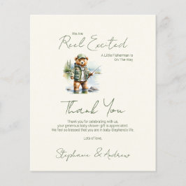 Orçamento Um Pescador No Caminho Do Chá de fraldas