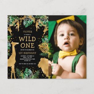 Orçamento Uma Foto Verde Dourada Aniversário Preto
