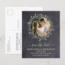 Orçamento Verde Eucalyptus Foto Salvar Data Pos