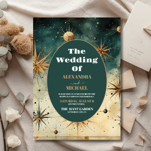 Orçamento Vintage Aquarela Casamento Celestial