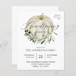 Orçamento White Pumpkin Amizade