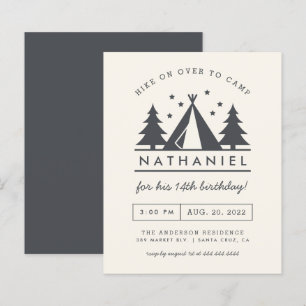 Orçamento Wigwam no Woods Festa de Aniversário da 