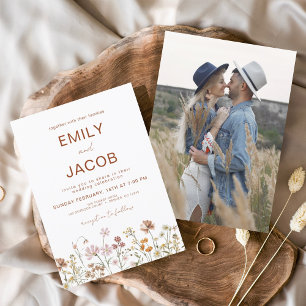 Orçamento Wildflower Boho Foto Terracotta Casament