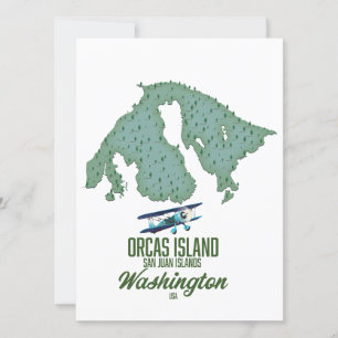 Orcas Island, Washington, EUA map