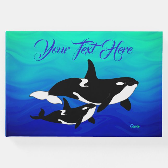 Orcas - Livro de Convidados (Frente)