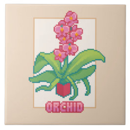 Orchid, Pixelart 