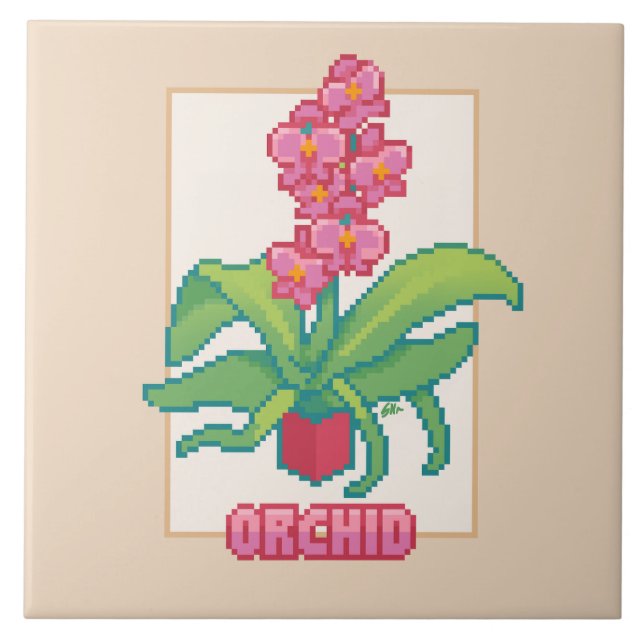 Orchid, Pixelart  (Frente)