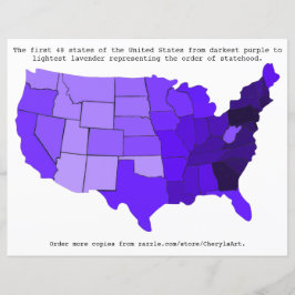 Ordem de Estado dos Estados Unidos, tons de roxo