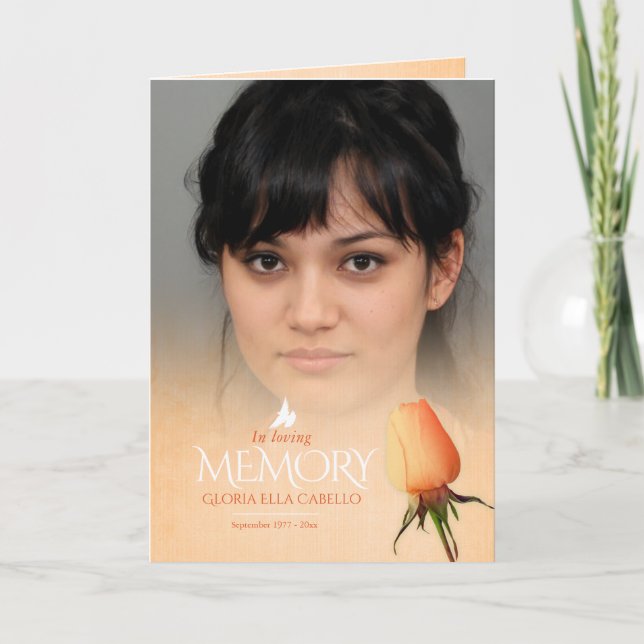 Ordem de serviço do programa funerário laranja ros (Frente)