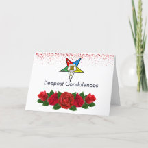 Ordem do Cartão de condolências da Estrela Orienta