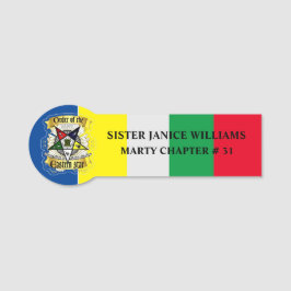 Ordem do Nome de etiqueta da Estrela Oriental