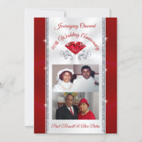 Ordem especial 40º aniversário Convites Alice