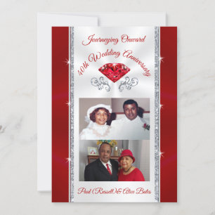 Ordem especial 40º aniversário Convites Alice