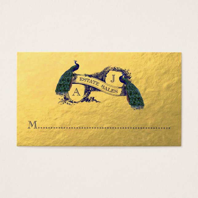 Ordem feita sob encomenda dos pavões Dourados (Frente)