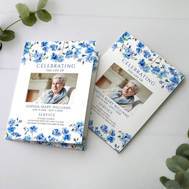 Ordem Funeral de Serviço | Programa Floral Memoria (Criador carregado)