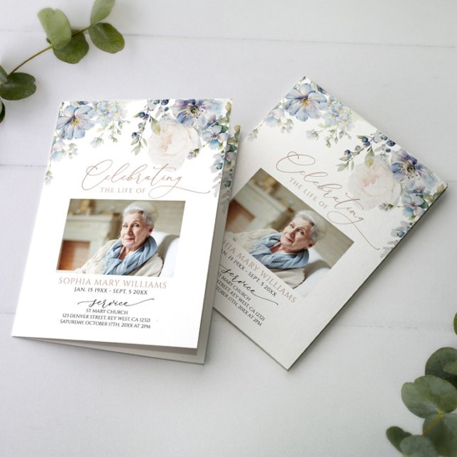 Ordem Funeral de Serviço | Programa Floral Memoria (Criador carregado)