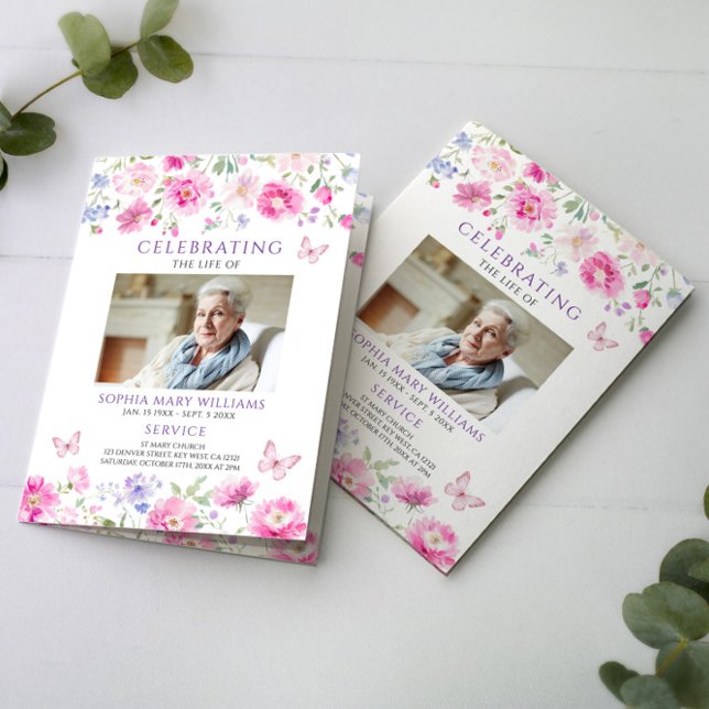 Ordem Funeral de Serviço | Programa Floral Memoria (Criador carregado)