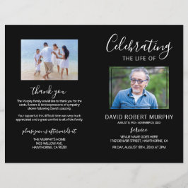 Ordem Funeral de Serviço | Programa Memorial de Fo