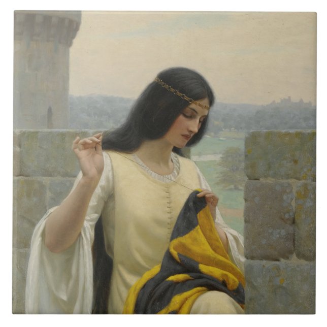 Ordenando o Sinalizador Padrão (Mulher Medieval) (Frente)