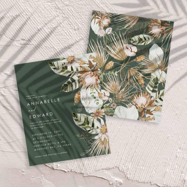 Ordenante botânico boêmico verde-orçado elegante (Criador carregado)