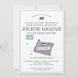 Oregon Festa de Formatura para Universitário