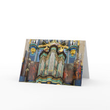 Organ, Breda, cartão de boas-vindas dos Países Bai