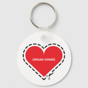 Organ Donee Chaveiro
