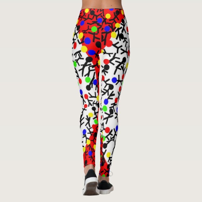 Organic Flow Art Leggings (Verso)