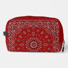 Organizador de Bolsa Estampa Paisley Bandana Verme