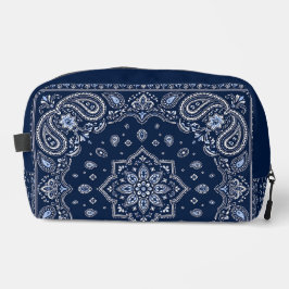 Organizador de Bolsa Navy Bandana Paisley