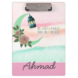 Organizador de Prancheta Personalizado do Ramadão