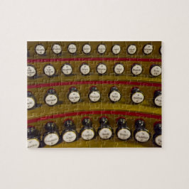 Orgão pára quebra-cabeça de quebra-cabeça numa lat